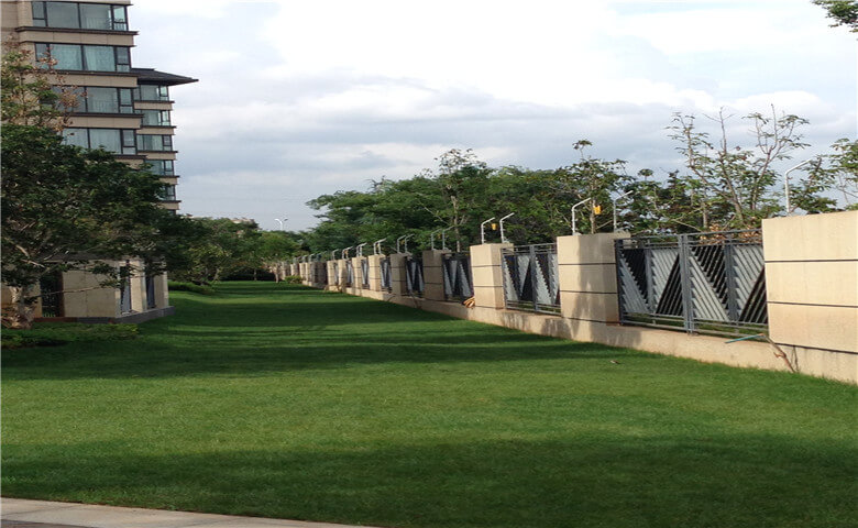 某高檔小區(qū)電子圍欄案例圖片